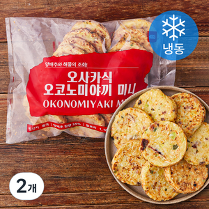 지엔씨푸드 오사카식 오코노미야끼 미니 20입 (냉동), 800g, 2개