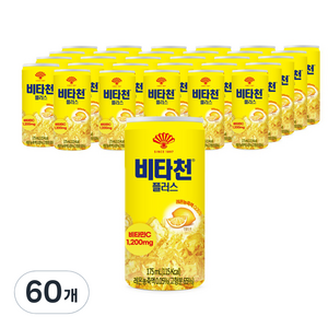 비타천플러스 캔 음료, 60개, 175ml