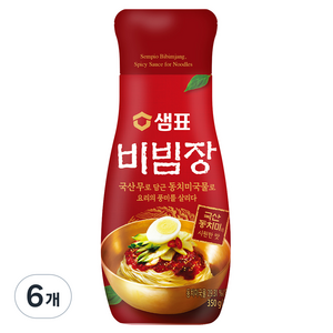 샘표 비빔장, 350g, 6개