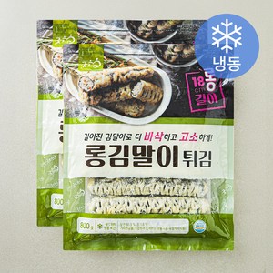 굿프랜즈 롱김말이튀김 (냉동), 800g, 2개