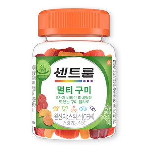 센트룸 멀티구미, 40정, 80g, 1개