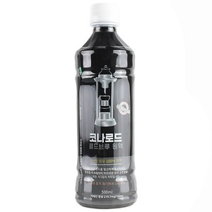 코나로드 콜롬비아 수프리모 콜드브루 원액 더치커피, 500ml, 1개입, 1개