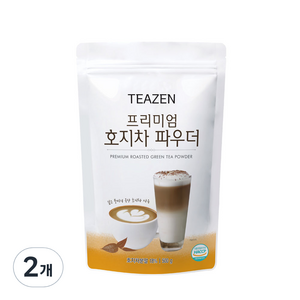 티젠 프피미엄 호지차 파우더, 500g, 1개입, 2개