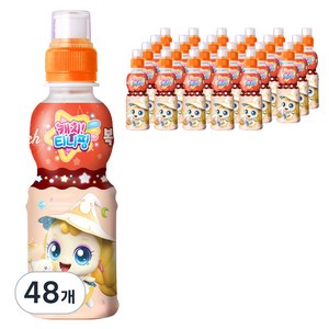 웅진 캐치 티니핑 복숭아맛, 200ml, 48개