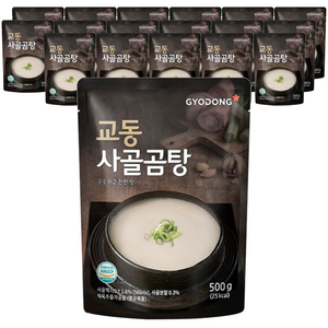 교동식품 사골곰탕, 500g, 18개