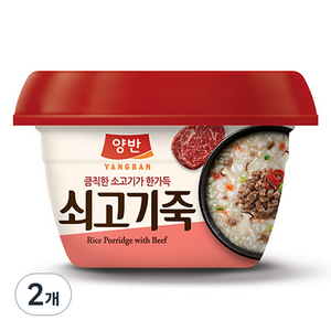 동원 양반 쇠고기죽, 287.5g, 2개