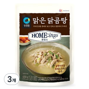 호밍스 맑은 닭곰탕, 450g, 3개