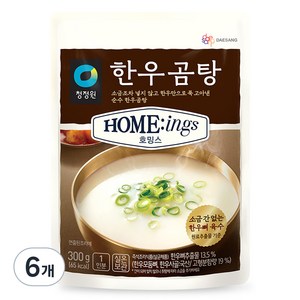 호밍스 한우곰탕, 300g, 6개