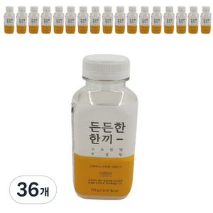 청오 든든한 한끼 쉐이크 고소한맛, 36개, 50g