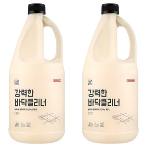 깔끔대장 강력한 바닥클리너, 2L, 2개