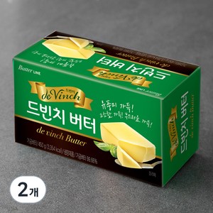 드빈치 버터, 450g, 2개