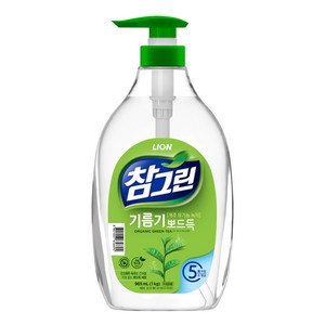 참그린 녹차 뽀드득 주방세제, 965ml, 1개