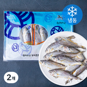 제주 참조기 10미 (냉동), 550g, 2개