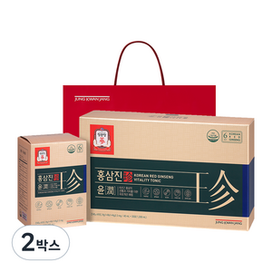 정관장 홍삼진윤 + 쇼핑백, 1.2L, 2박스