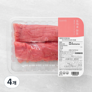 돈마루 한돈 안심 장조림용 (냉장), 500g, 4개