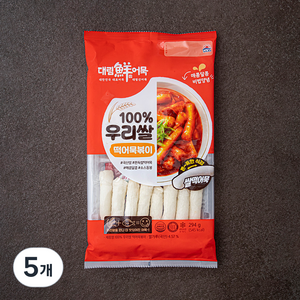 대림선 100% 우리쌀 떡어묵볶이, 294g, 5개