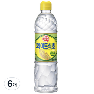 오뚜기 화이트 식초, 900ml, 6개