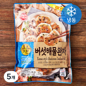 오뚜기 오즈키친 버섯해물완자 (냉동), 750g, 5개