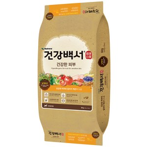 건강백서 강아지 기능성 사료, 피부/피모+알러지, 6kg, 1개