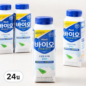 매일바이오 드링킹 플레인, 250ml, 24입