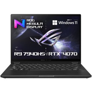 에이수스 ROG 플로우 X13 라이젠9 라이젠 7000 시리즈 지포스 RTX 4070, Off Black, 1TB, 32GB, WIN11 Home, GV302XI-MU002W