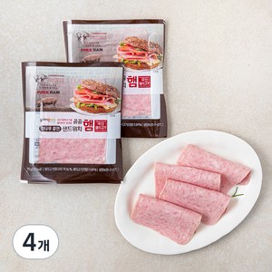 곰곰 참나무 훈연 샌드위치햄, 100g, 4개