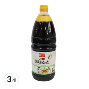 화미 야채소스, 2kg, 3개