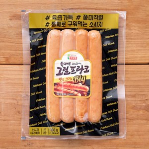 롯데햄 그릴 프랑크 소시지, 360g, 1개