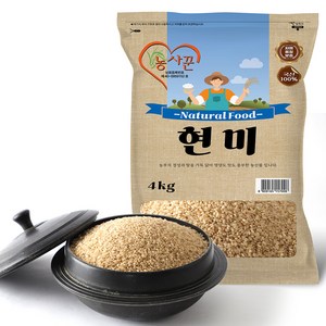 농사꾼 현미, 4kg, 1개