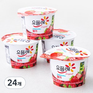 요플레 오리지널, 180g, 24개