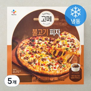 고메 클래식 불고기 피자 (냉동), 405g, 5개