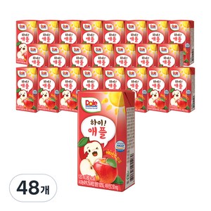 돌 하이 주스, 사과, 120ml, 48개