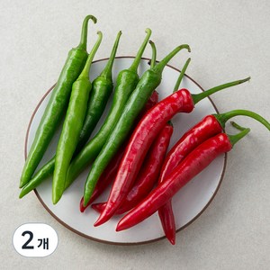 밀양 청홍고추, 150g, 2개