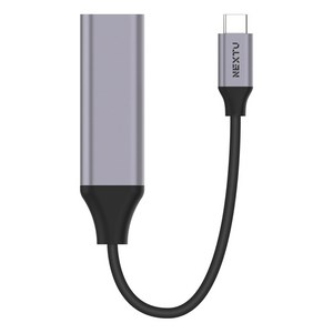 넥스트유 8K USB C to HDMI 2.1 어댑터, 1개