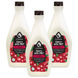 포모나 톡톡 농축 베이스 체리 1.2kg, 3개