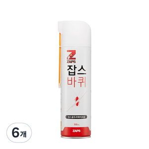 잡스 울트라에어로솔 살충제, 500ml, 6개