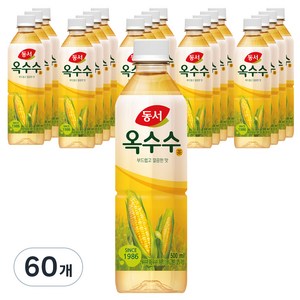 동서 옥수수차, 500ml, 60개