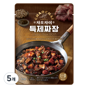 차오차이 특제짜장, 180g, 5개