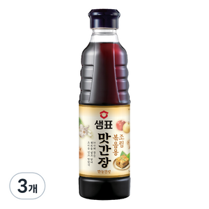 샘표 조림볶음용 맛간장, 500ml, 500mg, 3개