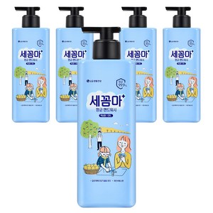 온더바디 세꼼마 젤타입 항균 핸드워시 레몬 버베나향, 480ml, 5개