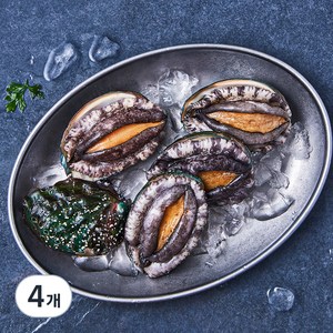 산소품은 국산전복, 250g(중, 4~5미), 4개