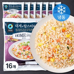 청정원 호밍스 대게와 랍스터 볶음밥 (냉동), 210g, 16개