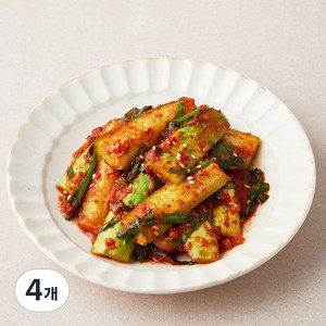 정미경키친 오이부추무침, 150g, 4개