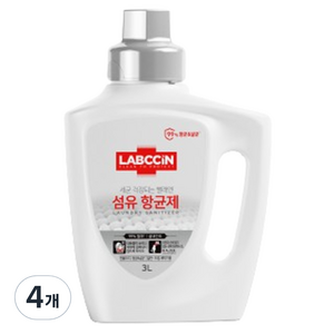 랩신 섬유항균제 파인향 본품, 3L, 4개