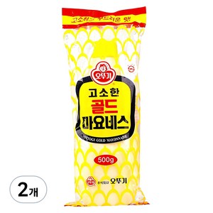 오뚜기 골드 마요네즈, 500g, 2개