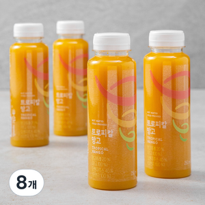 잠바주스 프리미엄 과채주스 트로피칼망고, 250ml, 8개