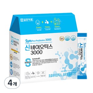 일양약품 신바이오틱스 3000 유산균, 240g, 4개