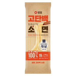 샘표 고단백 소면, 400g, 1개