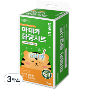 마데카 쿨링시트, 15개입, 3개