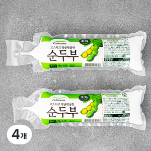 풀무원 소가 순두부, 350g, 4개